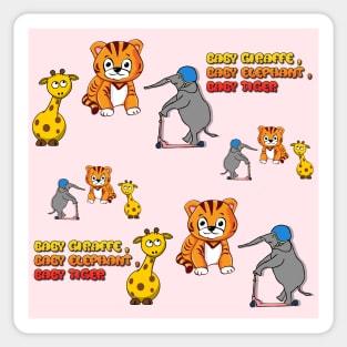 Toddlers Jungle Safari Sticker